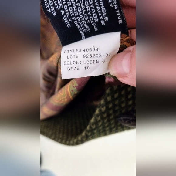 Donna Karan DKNY Green Wool Blend Maxi Coat Long Winter Trench Size 8 - Picture 9 of 14